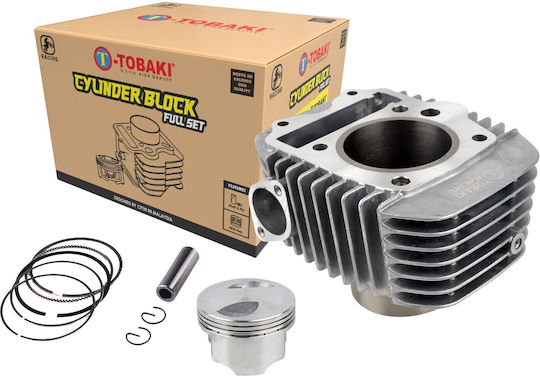 Tobaki Motorcycle Pistons & Cylinders Set 60mm for Honda Innova 125