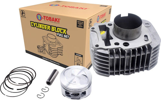 Tobaki Motorcycle Pistons & Cylinders Set 57mm for Honda Innova 125