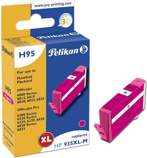 Pelikan Cartuș de cerneală compatibil pentru imprimante InkJet HP C2P25AE HP935XL Magenta 1buc