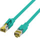 EFB Direct Attach Copper Cat.6a Gigabit Network Cable Ethernet 1m Green
