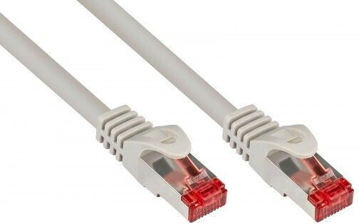 3M S/FTP Кат.6 (Gigabit) Мрежов Кабел Ethernet 3м Сив
