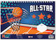 Must Team блокче за рисуване за момчета 23x33см 40 листа стикери шаблон 586616