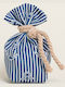 Beauty Home Wedding Favor Pouch Anchor Striped