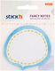 Лепящи бележки Stick N Fancy 70 x 70, 30 листа, Hopax