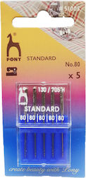 Machine Needles ponyno 80 51005