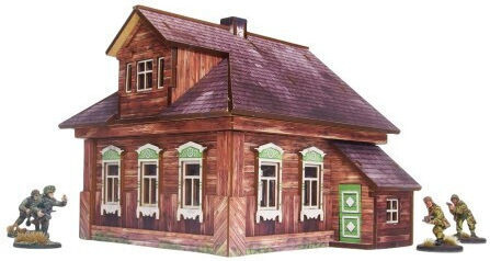 WW2 Ostfront Dorf Försterhaus 1 28mm
