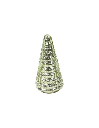 Decorațiune de Crăciun Ceramic Braduleț 5cm. Brad ceramic Hampagne