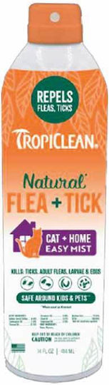 Flea & Tick Easy Mist Spray Cats Home 414ml