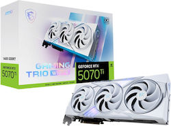 MSI GeForce RTX 5070 Ti 16GB Гейминг Трио OC Бял MSI GeForce RTX 5070 Ti 16GB Гейминг Трио OC Бял