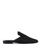 Julia Mules mit Absatz in Schwarz Farbe