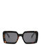 Celine Women's Sunglasses with Brown Tartaruga Plastic Frame and Brown Lens CL40304U-52A