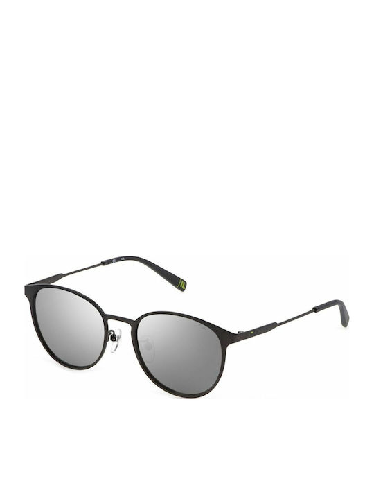 FILA Unisex Sunglasses with Gray Metal Frame and Gray Lens SFI217 627X