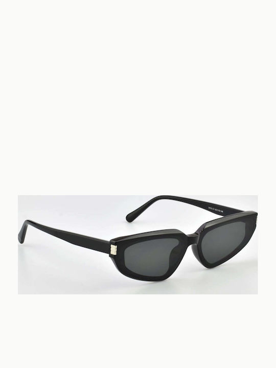 Red Raven Nightfall Men's Sunglasses with Black Plastic Frame and Black Lens rd-000049-BLACK-52776708440398