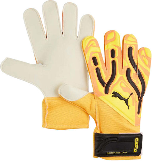 PUMA Ultra Play Rc Γάντια Τερματοφύλακα Ενηλίκων Κίτρινα