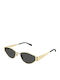Gucci Unisex Sunglasses with Gold Metal Frame and Gray Lens GG1853S 001