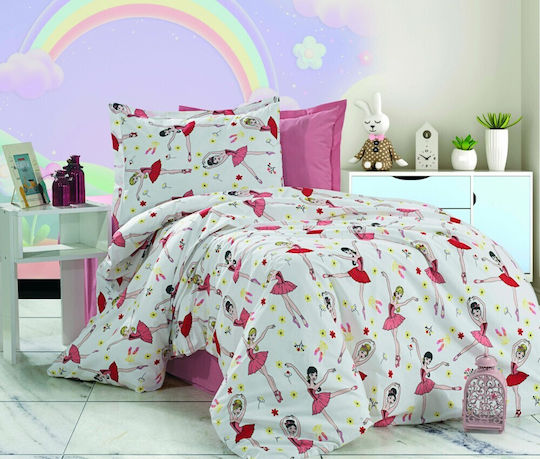 MayHome Kids Cotton Pillowcase 50x70cm Pink