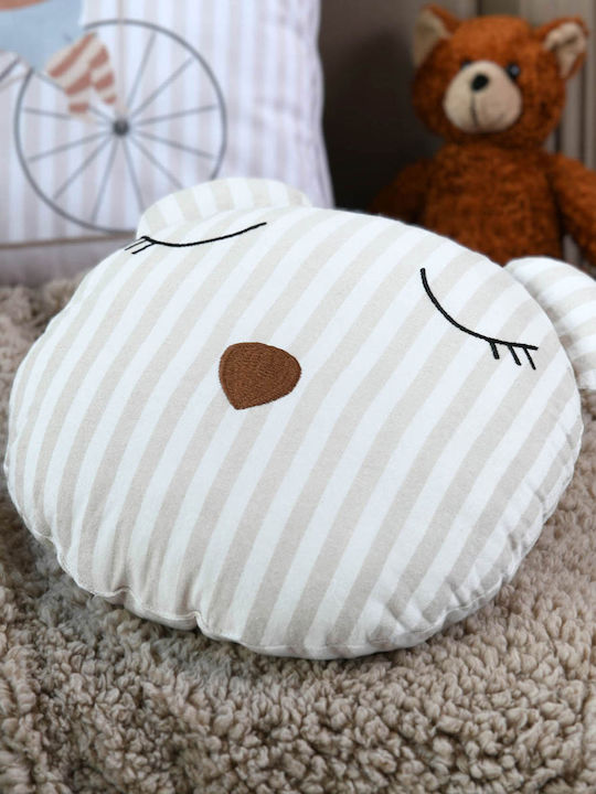 Decorative Pillow Φ35 S-f Chabichou Natural C2d624002 Φ35