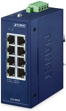 Planet Technology IGS-800T Managed L2 Switch με 8 Θύρες Gigabit (1Gbps) Ethernet