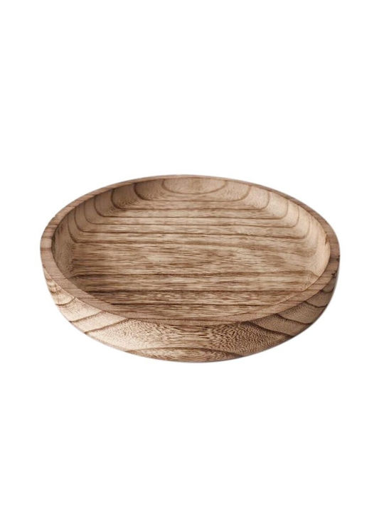 Arte Regal Serving Platter Brown with Diameter 29cm