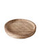 Arte Regal Serving Platter Brown with Diameter 29cm