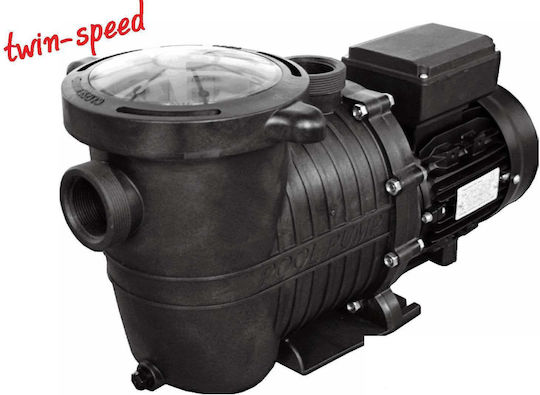 Splash Superpools Pompă de piscină Splash, două viteze, 1.5CP, 10-18m3/h, Φ63mm