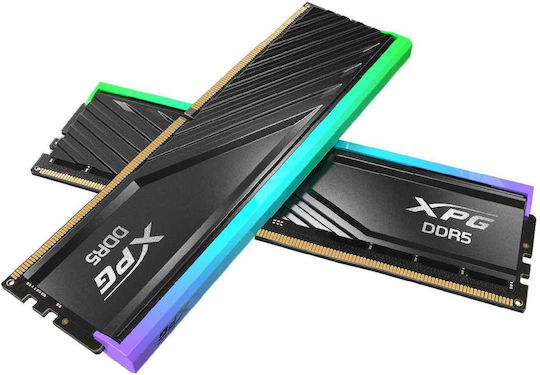 Adata Lancer Blade RGB DDR5 32GB RAM with 2x16GB Modules and Speed 6000 for Desktop