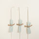 Beauty Home Baptismal Font Candles 3 Pieces