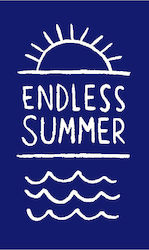 Πετσέτα Θαλάσσης Βαμβακερή Βελουτέ 86x160 Home Care Endless Summer