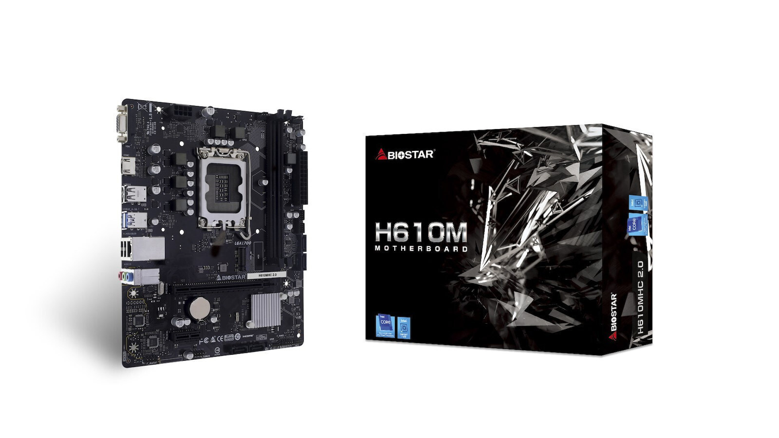 Biostar Motherboard ATX με Intel 1700 Socket (H610MHC 2.0)