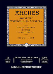 Arches Акварелен блок 26x36 см 300 г/м² 12 лист...