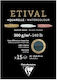 Clairefontaine Etival Black Watercolour Pad 15 Sheets A5 14.8x21cm 300gsm