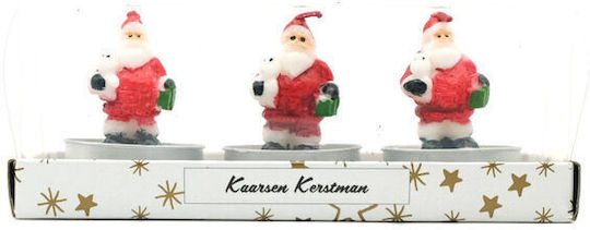 blokker The translated Liquid template in German language: Weihnachtskerzen & Kerzenständer Kerze Mehrfarbig Set Kerzen Weihnachtsmann 3Stück