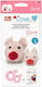 Percy Pig Pompon-Macher Werkzeug - Paket Enthält 1 Große Schablone, 1 Kleine, Augen oder Nasen, 2 Prym Love 624205 Tierfiguren - Erstellen Sie Ihr Lieblingstier (Pompon-Gerät Code 624190 Erforderlich, Separat Erhältlich)