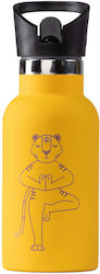 WigiWama Kids Water Bottle Thermos Non Spill 350ml (Various Designs/Colours)
