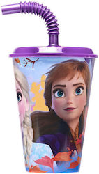 Frozen Детска Бутилка За Вода Frozen Лилава