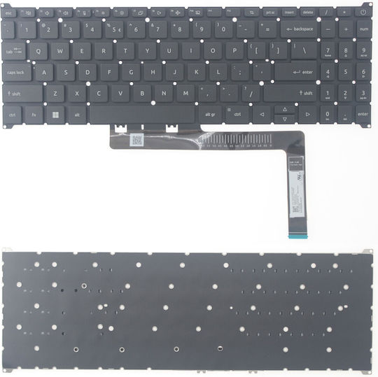 Клавиатура за Acer Aspire 3 A315-59 A515-57 A515-57g N22c6 N23c3 N22q3 гръцка клавиатура