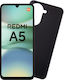Volte-Tel Silicone Back Cover with Black Neck Strap Redmi A5