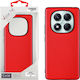 Volte-Tel Carbon Lift Back Cover Silicone Red (...