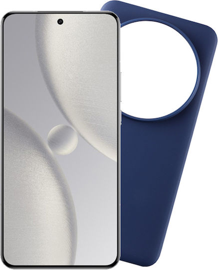 Volte-Tel Silikon Rückseite Umschlag mit Blauem Nackenriemen (Xiaomi 15 Ultra)