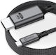 Luvlu Cablu Usb C la Hdmi Uhd 8k@60hz 4k@240hz Hdr 3d Hdcp Viteză 48gbps Dublu Împletit Compatibil Thunderbolt 4 Iphone 16 Pro Max Macbook Pro Air Galaxy S22 S23 Ipad Imac Lungime 1.8m