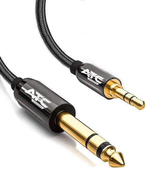 ATC Cable 6.3mm male - 6.3mm male 2m Χρυσό (PRD-000025528)