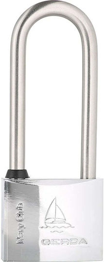 Gerda Steel Padlock Brass with Key 50mm 1pcs