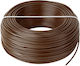 Lgy Кабел 1x0.5 H05v-k Кафяв
