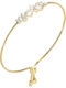Guess Women's Bracelet made of Steel Gold Plated with Zircon