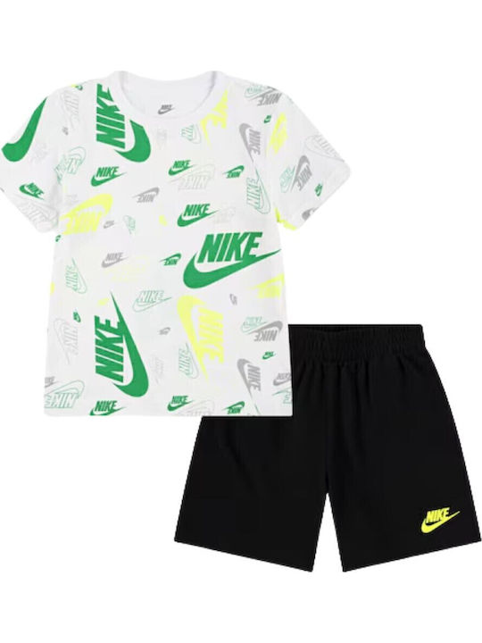 Kids' Set with Shorts Summer 2pcs Green