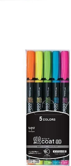 Tombow Set 5 Markers Highlighters Neon Colors