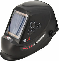 AWTools Elektronik Schweißmaske Mit Optischem Sichtfeld 42x92mm