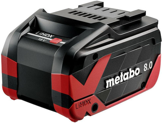 Metabo 18v 8.0ah Lihd Xtreme Battery