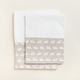 Beauty Home Christening Oilcloths Set Ecru 3 Pi...