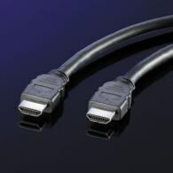 Cablu Roline HDMI M la HDMI M 1m Negru